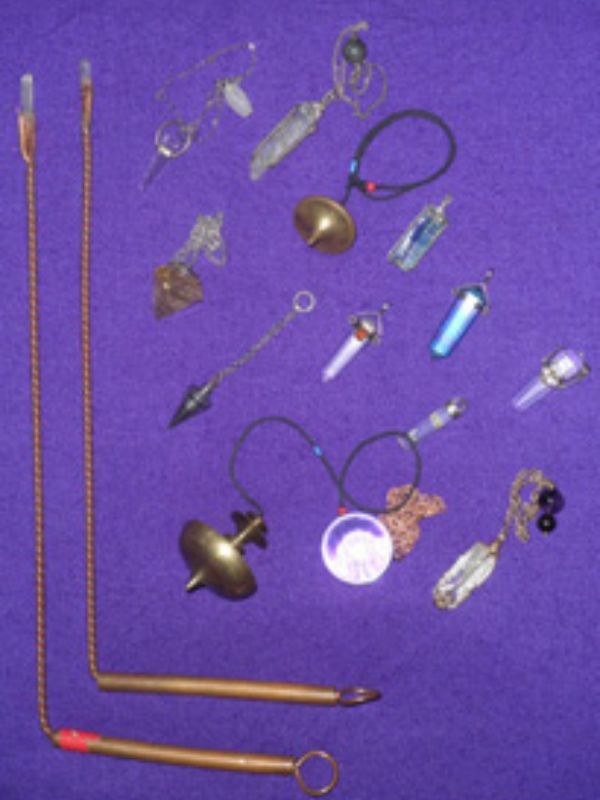 Pendulums and Dowsing Rods image